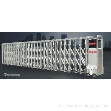 Trackless Remote Control Automatic Folding Gate For Governm